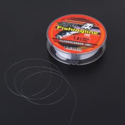 200M/219 Yard Nylon Fluorocarbon Fishing Main Line High Strength Freshwater Saltwater Wire Outdoor Accessories