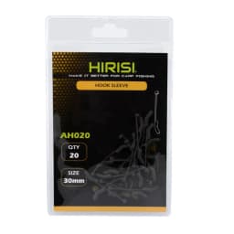 20Pcs Carp Fishing Accessories Hook Sleeves Ready D-rig Aligner Hooks Anti Tangle Sleeves Pop Up Boilies Terminal Tackle AH020