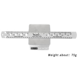 1pc RISK Bicycle Spoke Ruler Bike Spoke Length Gauge Crank Ball Bearings Cotter Pin Measuring Tool Double Sided Metric Imperial