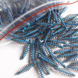 30pcs/Set Fishing Bait Spring Lure Inline Hanging Tackle Stainless Steel Feeder