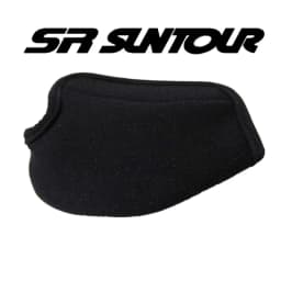 Generic Seatpost Cover for Suntour Suspension Seatpost Black Protective Case for Suntour NCX Seatpost Finger Protection