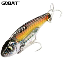 VIB Fishing Lure 7g 10g 18g Metal Jig Sinking Blade Cast Treble Hook Spinner Spoon VIBRATION Spin Tackle Pesca Wobbler Hard Bait