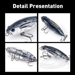 Kingdom Z-Dog Floating Pencil Fishing Lures 40mm 3.2g Stickbait Topwater Surface Walk The Dog Hard Baits Wobblers For Bass Pike