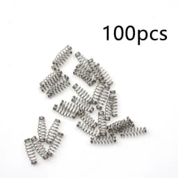 100Pcs Fish Hook Spring Bait Feeder Lure Trap Accessories Fishbait Feeder Tackle Carp Explosion Hooks Jig Fly Fishing Hook