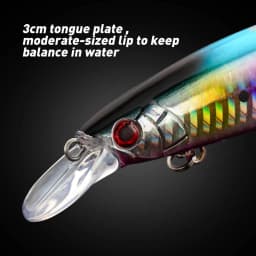 Long Casting Floating Jerkbait 130mm 23g Fishing Lure With Quality Hooks Wobbler Minnow For Seabass Perch Carp Pike