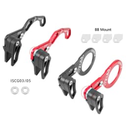 TOOPRE MTB Bicycle Chain Guide 1X System Mountain Bike Single Chain Ring Crank Drop Catcher ISCG 03 ISCG 05 BB mount 7075 CNC