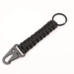 Paracord Keychain Military Braided Core Rope Carabiner Bottle Opener Outdoor Emergency Knot Survival Tools for Camping Hiking