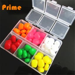 60 Pcs Carp Fishing Corn Assorted In 1 Box 6 Colors Floating Artifical Pop Up Baits Fishing Lures Box Accessories Of Fishing