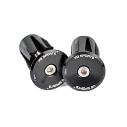 VG sports 1 pair Bike Grip Handle Bar End Cap Aluminium Alloy MTB Handlebar Grips Plugs Caps for Bicycle Handlebar Accessories