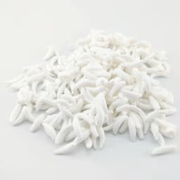 100pcs/box Luminous Silicone Artificial Bread Worm Baits 2cm 0.3g Maggot Grub Soft Fishing Lure Hooks Smell Worms Glow Lures