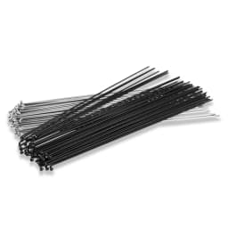 High Quality 36pcs Bicycle Stainless Steel Spokes High Strength 14G J Bend with Nipples MTB/Road Bike Spokes 50mm-300mm BZN001