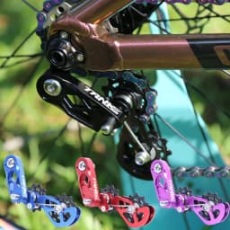TANKE MTB Dirt Jump Single Speed Mountain Bike Chain Tensioner XC DJ AM DH Chain Guide Bicycle Accessories CNC Machining Pulley