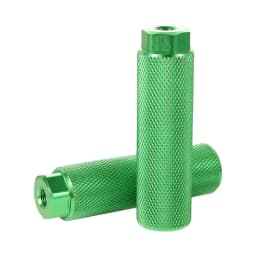 Bike Pegs Aluminum Alloy Anti-Skid Lead Foot Bicycle Pegs BMX Pegs for Mountain Bike Cycling Rear Stunt Pegs Fit 3/8 inch Axles