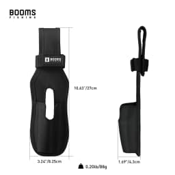 Booms Fishing P04 Outdoor Rod Holder Fishing Pole Rack Holders Nylon Sheath Tackle Tools Accessories