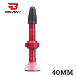 BOLANY 1PCS Bicycle Valve 40mm/60mm Road Bike Vacuum Nozzle For Bike Tubeless Tire Core Aluminum Alloy Valve Accessories