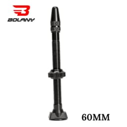 BOLANY 1PCS Bicycle Valve 40mm/60mm Road Bike Vacuum Nozzle For Bike Tubeless Tire Core Aluminum Alloy Valve Accessories