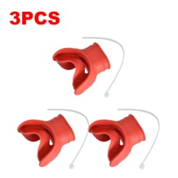 1/2/3PCS Silicone Snorkel Mouthpiece Diving Regulator Mouthpiece Cover Deep Snorkeling Underwater Mouthpieces For Water Sports