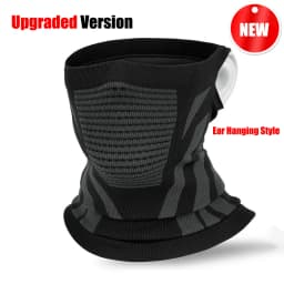 1pc/2pcs/3pcs Unisex Winter Breathable Warm Ski Mask Bike Motorcycle Half Face Mask Scarf Outdoor Hiking Fishing Cycling Mask
