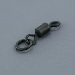 Hirisi 20 Piece Carp Fishing Swivels Snaps with Solid Ring Quick Change Fishing Hook Swivels AE044 Fishing Accessories