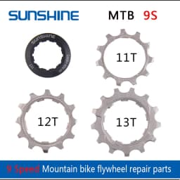 SUNSHINE-SZ Bicycle Flywheel Pinion Repair Parts 11 Speed Bike Cassette 11T 12T 13T Bicycle Flywheel Locking Cover