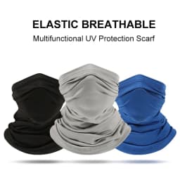 Outdoor UV Protection Bandana Scarf Neck Warmer Multifunctional Fishing Hiking Cycling Face Head Wrap Cover Bandana Headband Cap