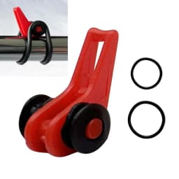 10 Sets New Fishing Rod Pole Hooks Keeper Rod Clip Hanging Hook Plastic Fishing Lure Spoon Baits Holder Fishing Accessories New