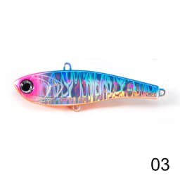 D1 Winter Fishing High Pitch VIB Lures 10g 17g 34g Rattling Sinking Vibration High Quality Laser Pesca Bass Tuna Bluefish Tackle