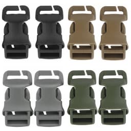2pcs/set Tactical Vest Belt QASM Quick Attach Buckle/SRB Side Release Buckle/G Hooks Modular Vest Accessories
