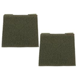 2×Hook and Loop Tacticals Patches Board Molles Attachment,Patches Display Board Molles Panel for Badge Insignias Patches