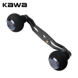 Kawa New Fishing Reel Handle Carbon Fiber With Eva Knob Length120mm Size 7x4 and 8X5mm For D/S Saltwater FishingRocker Accessory
