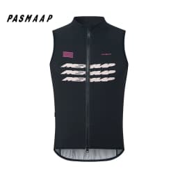 PASMAAP-Windproof and Waterproof Cycling Vest, Sleeveless Coat, Bicycle Bike Vest, Ultra-light Clothing, 2025