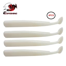 ESFISHING Soft Fishing Lures Leurre Souple Crazy Paddle Tail 150mm Swimbait Lifelike for Pike Bass Trout Pescas