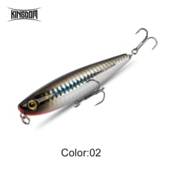 Kingdom Topwater Pencil Fishing Lures 60mm 5.6g 90mm 11g Walking Dog Swimbaits Floating Artificial Hard Baits For Bass Pike