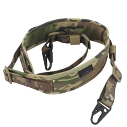 Tactical Modular Rifle Sling Strap Removable 2 Point / 1 Point 2.25" Wide Padded Shooting Gun Sling Hunting Rifle Accessories