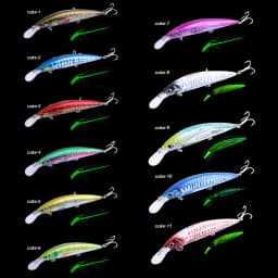 FJORD Luminous 37g 29g 17g Hardcore Sinking Minnow Fishing Lure Treble Hook Hard Baits Jerkbait Sea Long Casting Fishing Items