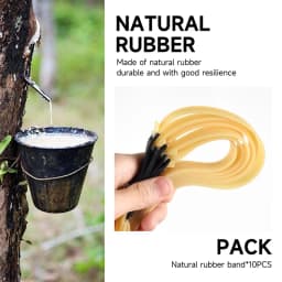 1/3/5Pcs 2.0mm Thickened Slingsshot Rubber Band High Elasticity High Precision Latex Rubber Band Slingshot Shooting Accessories