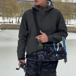 Fishing Tackle Bags Waist Fanny Pack Fishing Lures Line Box Utility Storage Accessories Outdoor Camping Shoulder Crossbody Bag