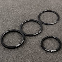 6pcs 24/29/30mm Bike Bicycle Bottom Bracket Crankset Washer For BB86 91 92 BB30 PF30 Crank Crankset Bottom Spacer Cycling Parts
