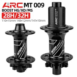 ARC MT009 BOOST front rear hub mtb mountain bike hub 28 32 holes 110mm 148mm 141mm HG MS micro spline XD 11 12 v bicycle freehub