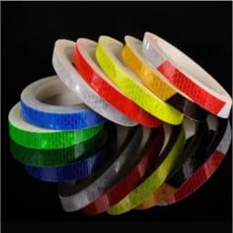 8M Glow-in-Dark Reflective Tape - Self-Adhesive Safety Sticker for Bike/Motorcycle Body, Waterproof Vinyl Night Visibility Kit