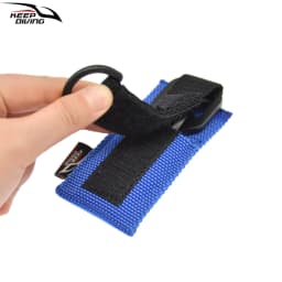 1PCS Diving Underwater Cutting Special Knife Cutter Cover Can Be Worn Through 5CM Webbing Wear-resistant Nylon Cutter Cover