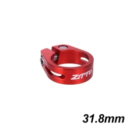 ZTTO 31.8 / 34.9mm Aluminium Alloy MTB Road Bicycle Seatpost Clamp Bike Cycling Seat Post Tube Clip Bike Parts