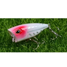 YUCONG 1PC Mini Popper Fishing Lure 4cm-3.5g Floating Poper Bait Top Water Bait Crankbait Wobbler Artificial Swimbait Minnow