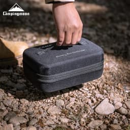 CAMPINGMOON Square EVA Impact Resistant Insulation Outdoor Picnic Lunch Box Storage Bag Bento Bag