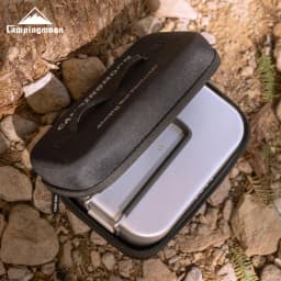 CAMPINGMOON Square EVA Impact Resistant Insulation Outdoor Picnic Lunch Box Storage Bag Bento Bag