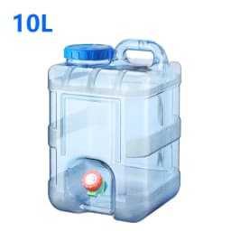 15-5L Capacity Outdoor Water Bucket with Faucet Portable Water Tank for Outdoor Camping Hiking Picnic Water Container