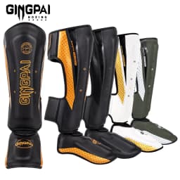 MMA Boxing Shin Guards Ankle Support Adult Men Women Kickboxing Equipment Karate Protectors Sanda Muay Thai Legging Instep Guard