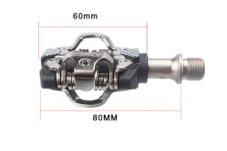 RACEWORK MTB Bike Pedals 2 Sealed Bearings Dust/Water Resistance High Strength Bike Parts For Shimano SPD System