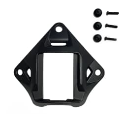 Tactics Helmet NVG Mount Shroud with 3-Hole, Aluminum Alloy Sports Camera Holder Base for Marine Helmets Fast Helmet