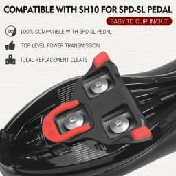 BUCKLOS Bike Pedal Cleat Set 0/2/6 Degree for SPD-SL for SH10 SH11 SH12 Lock Pedal Cleats Cover Road Bike Lock Pedal Bike Parts